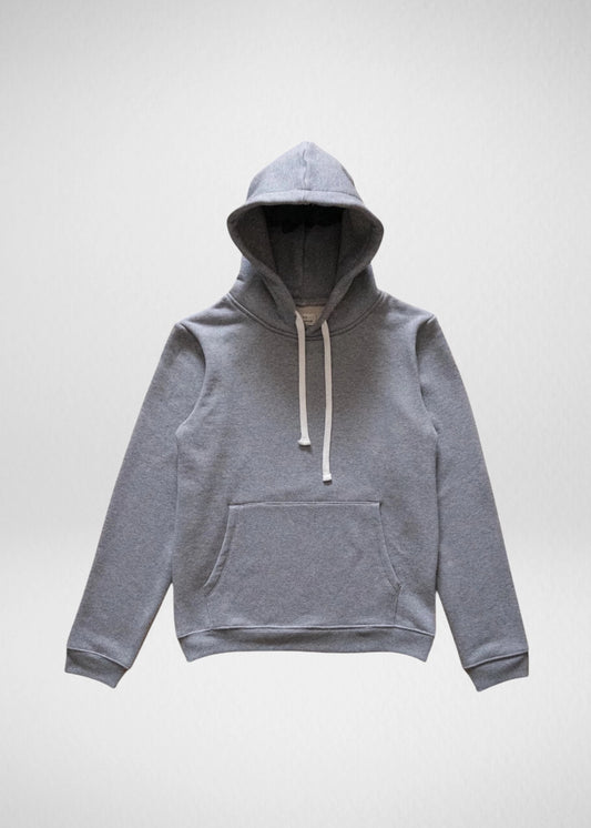 Hoodie Fondamental gris chiné