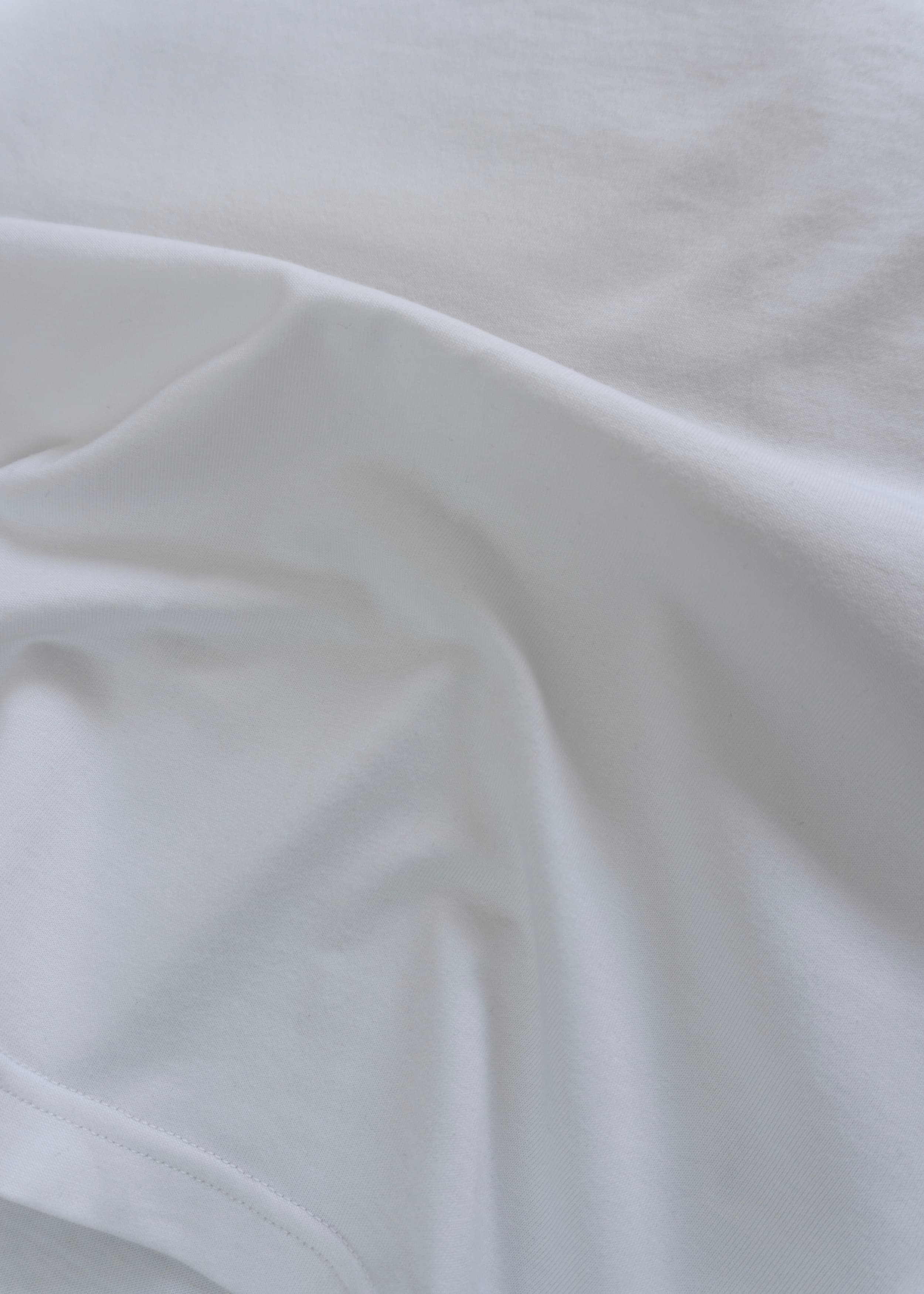 Détail matière jersey coton bio — B.H Menswear